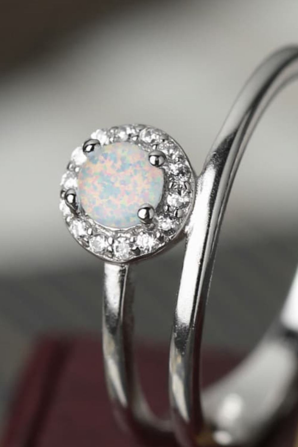 Opal Wrapped Ring - Tangerine Goddess
