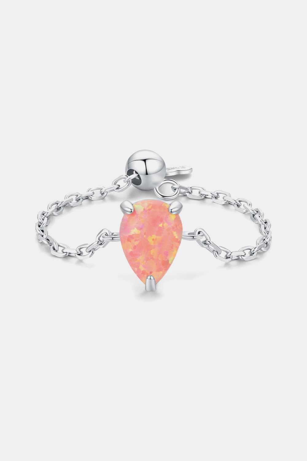 Adjustable Opal Ring - Tangerine Goddess