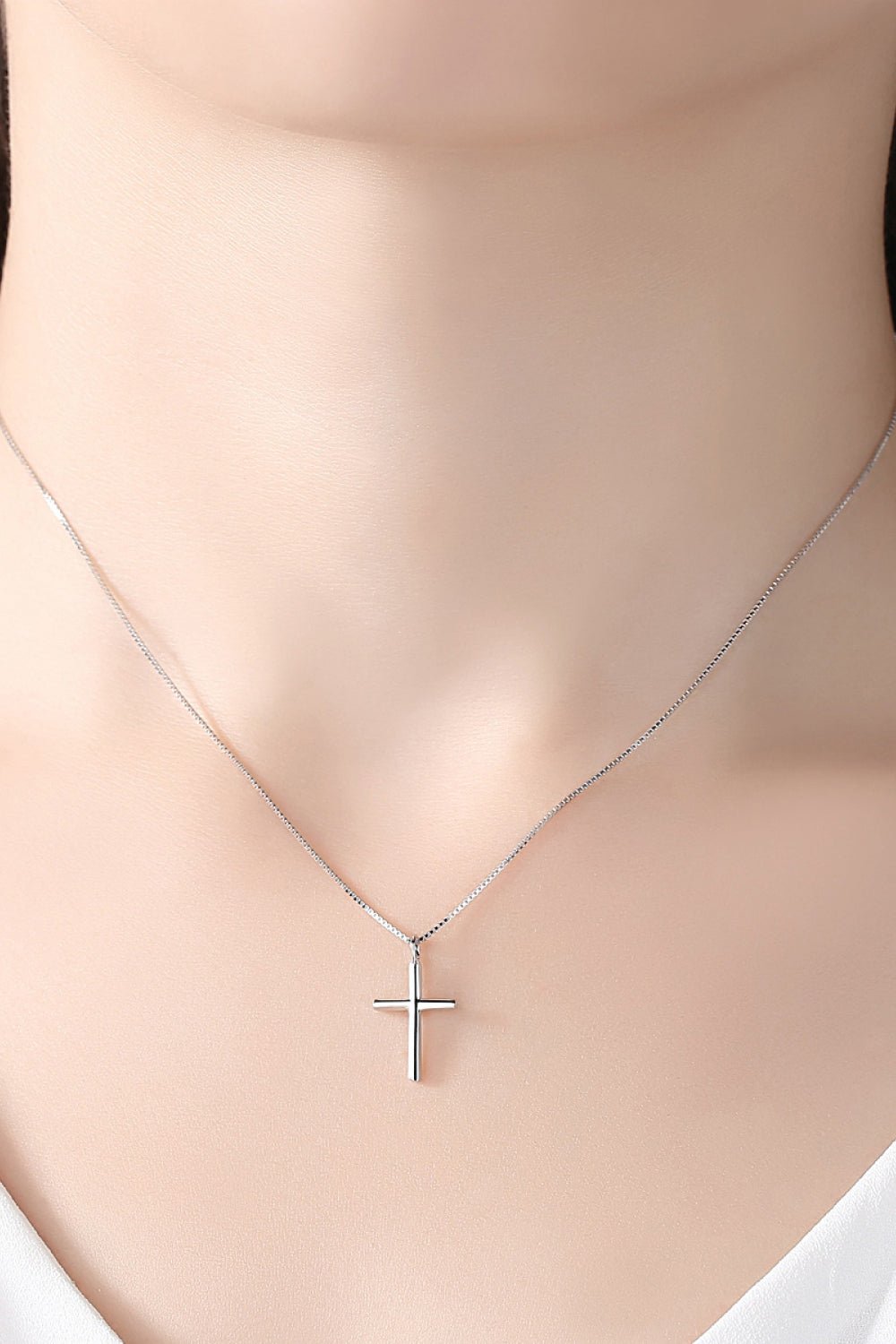 Cross Necklace - Tangerine Goddess