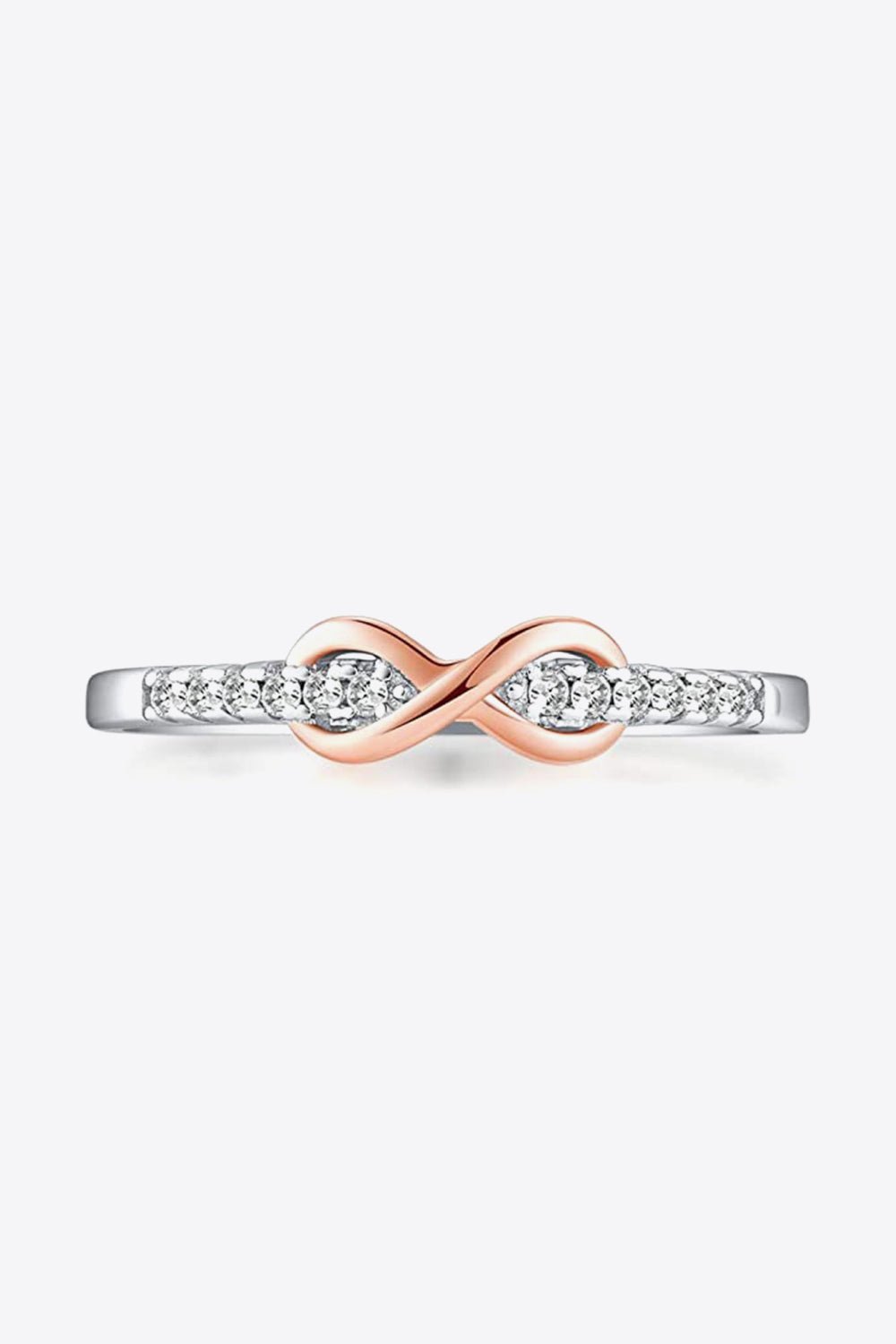 Infinity Sterling Silver Ring - Tangerine Goddess