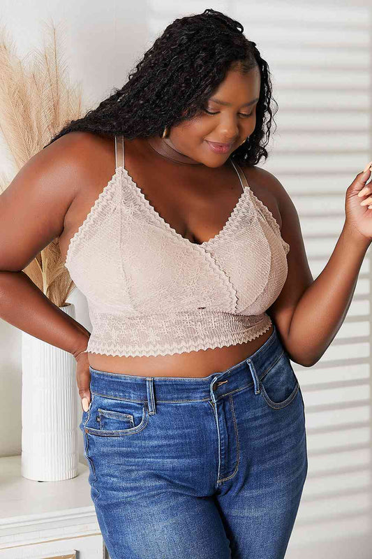 Mocha Lace Bralette - Tangerine Goddess