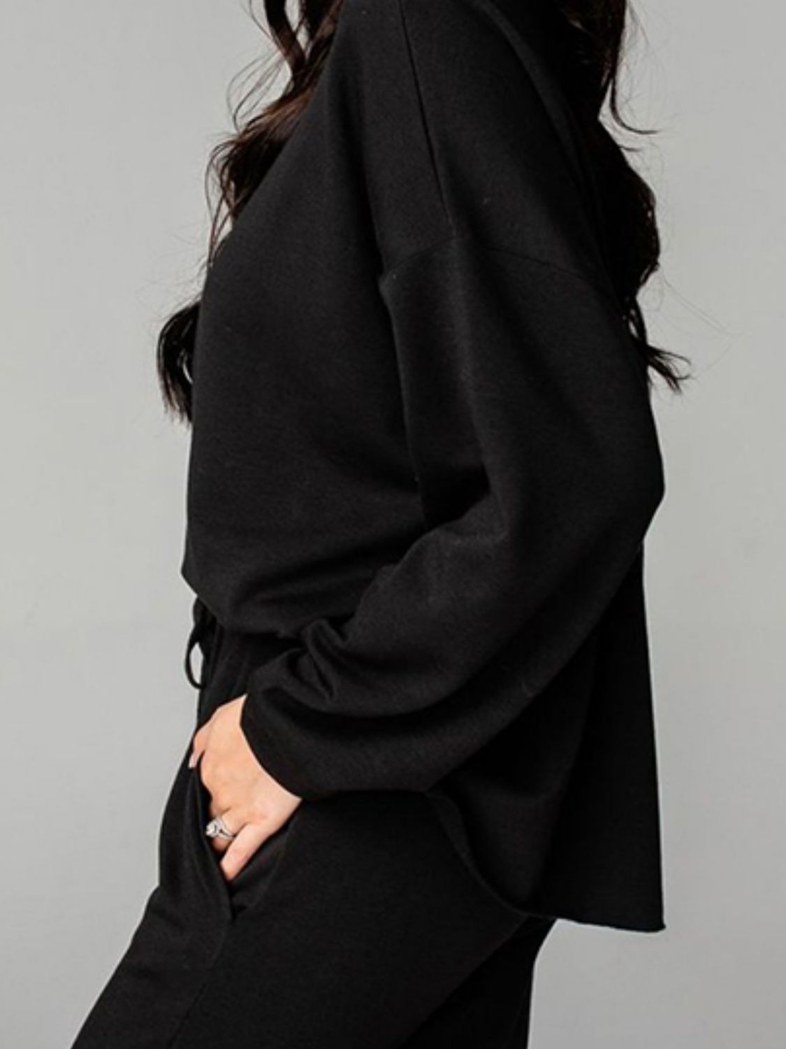 Sweatshirt and Joggers Set - Tangerine Goddess