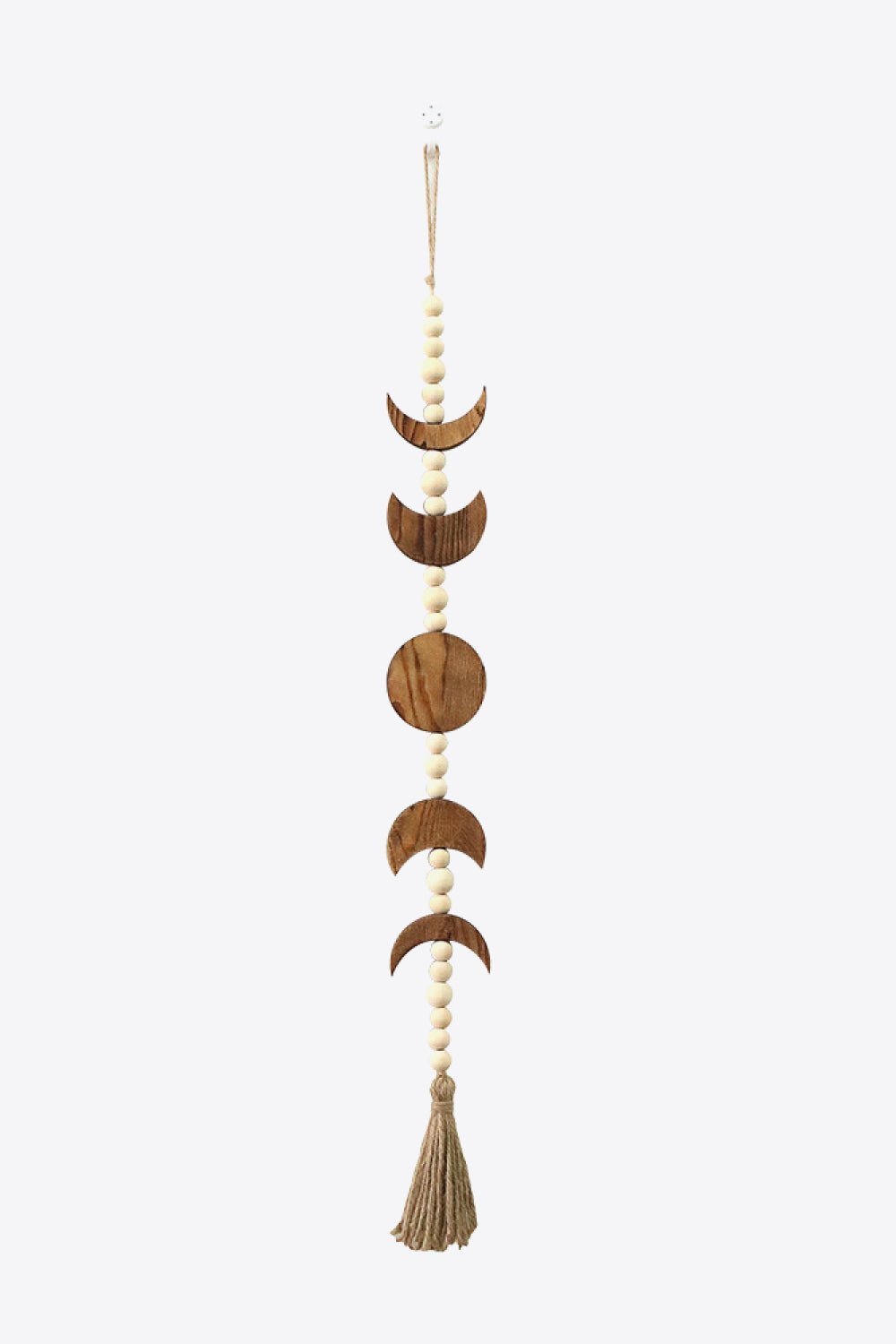 Wooden Tassel Wall Hanging - Tangerine Goddess